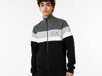 Мужская толстовка lacoste slim fit на молнии