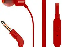 Jbl tune110 lifestyle 1.2м красный проводные (в ушной раковине)