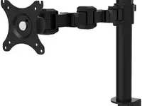Кронштейн kron d121e черный для мониторов 10"-32" поворот max 10 кг