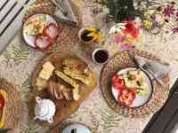 Скатерть с тефлоновым покрытием Луговые Цветы из Италии, фотография 3