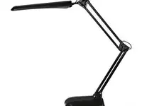 Светильник настольный трансвит гермес + (hermes+/bl) на подставке черный 8вт