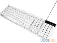 Клавиатура проводная гарнизон gk-200 usb белый