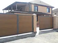 Установка заборного ограждения, фотография 9