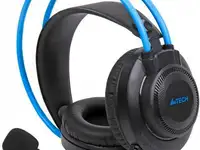 Игровая гарнитура проводная a4tech fh200u синий