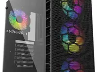 Корпус atx powercase mistral z4с без бп чёрный