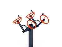 Тренажер рули (4 руля положение сидя) ст 102.01