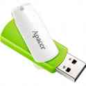 Флеш накопитель apacer ah335 16gb usb 2.0 (ap16gah335g-1). зеленый