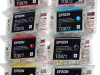 Комплект картриджей epson t0871, t0872, t0873, t0874, t0877, t0878, t0879