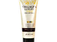 Маска-плёнка 3w clinic collagen & luxury gold peel off pack