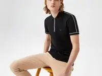 Мужское поло lacoste slim fit