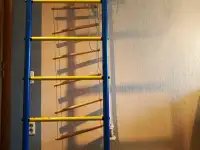 Стенка шведская гимнастическая металлическая, бу 1 год, в отличном состоянии, фотография 2