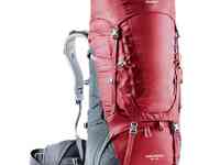Рюкзак deuter aircontact 45+10 cranberry/graphite