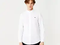 Мужская рубашка lacoste regular fit
