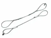 Стропы канатные чалки: одноветвевые; двухветвевые; четырехветвевые