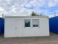 Контейнер под офис с санузлом.