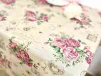 Винтажная итальянская скатерть Лэттера с тефлоновым покрытием