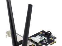 Сетевой адаптер wifi + bluetooth asus pce-ax3000 ax3000 pci express (ант.внеш.съем)