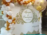 Пресс стена на свадьбу , той, қыз ұзату, фотография 4