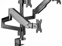 Кронштейн для 3-х мониторов onkron/ 13-32" макс. 100*100, струбцина, наклон -35?+35?