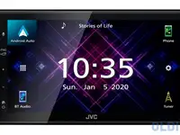Автомагнитола jvc kw-m560bt 2din 4x50вт
