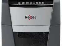 Шредер rexel optimum autofeed 100m черный с автоподачей (секр.p-5)/фрагменты/100лист./34лтр./скрепки