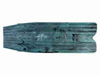 Лопасти для ласт scorpena q, очень мягкие, зелен.