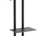 Подставка для телевизора ultramounts um 262 черный 37"-75" макс.50кг напольный мобильный