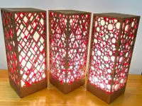 Красный Интерьерный светильник - ночник, фотография 11