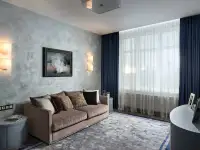 Декоративная штукатурка под шелк, замша, бетон, мрамор, велюр, камень, фотография 3