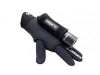 Держатель подводного фонаря спрут 2.0 полуперчатка черная, р-р