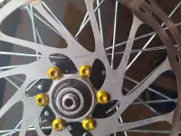 Колеса для велосипеда 29 переднее и заднее, покрышки 2.4 Kenda Buster, фотография 12