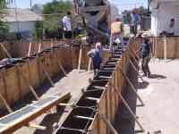 Заливаем фундамен, фотография 2