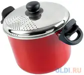 Кастрюля с крышкой vitrinor praga pasta 22