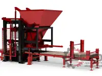 Вибропресс Гранит Старт А-01 для производства плитки, блоков и арболита, фотография 2