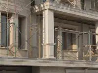 Травертиновые колонны Алматы, колонны из мрамора, гранита, травертина, оникса. Опыт 20 лет, фотография 3