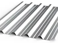 Металлошифер Толщина: 0,45; 0,5; 0,65... мм, Раскрой: 1.15хL; 1.1хL, Марка: МП18