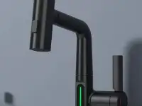 Смеситель с дисплеем выдвижной, фотография 7