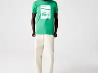 Мужская футболка lacoste sport с 3d-принтом