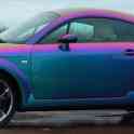 Глянцевая хамелеоновая пленка на авто, фотография 2