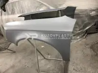 Крыло на Ауди А4 B7 из стеклопластика., фотография 5