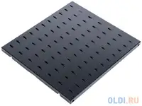 Полка перфорированная цмо грузоподъёмностью 100 кг глубина 620 мм св-62у-9005 черный