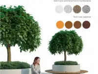 Скамьи,Урны,Вазоны из компазитного мрамора от завода производителя, фотография 8