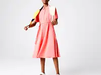 Женское платье-поло lacoste с поясом