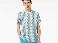 Мужская футболка lacoste oversize fit из хлопка
