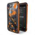 Чехол металлический x-doria defense shield для apple iphone se2020/8/7 (orange camo). оранжевый