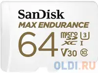 Флеш карта microsd 64gb sandisk microsdxc class 10 uhs-i u3 v30