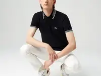 Мужское поло lacoste regular fit