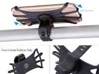 Держатель силиконовый для крепления телефона, фотография 3