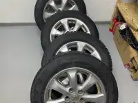 Продам зимнюю резину Cordiant Snow Cross r16 с дисками, фотография 2