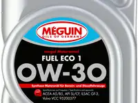 33038 meguin нс-синт. мот.масло megol motorenoel fuel eco 1 0w-30 cf-4/sl
